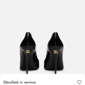 Brand new  dolce & gabbana décolleté in vernice size 9.5us
